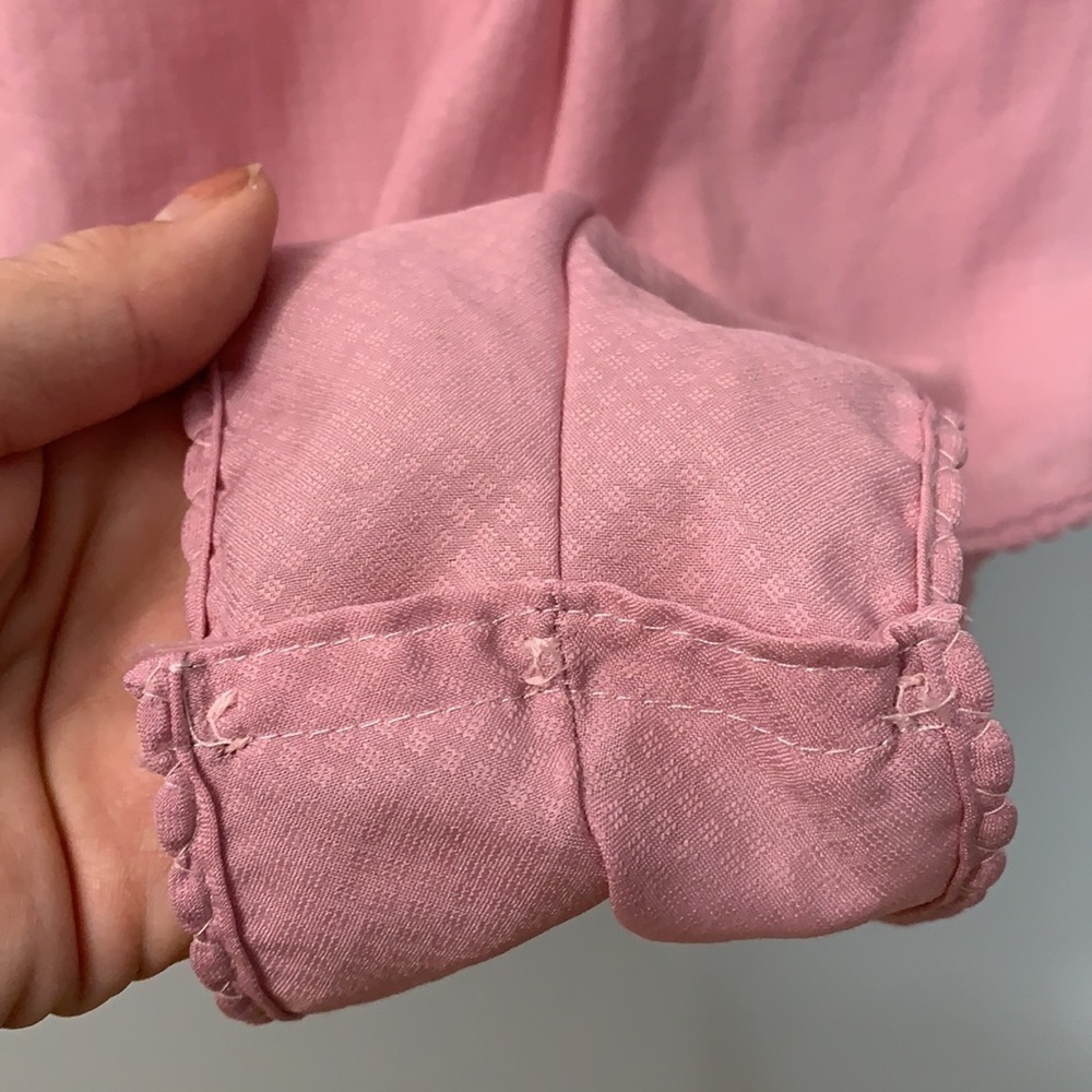 Formfit | Vintage Teddy Surplice Cami Wedding Lingerie Romper Dusty Rose Pink - Picture 6 of 13
